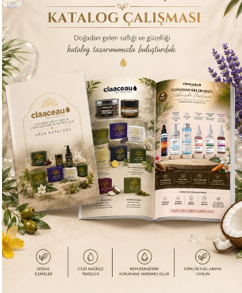 Katalog ve broşür grafik tasarımı