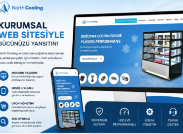 kurumsal web sitesi tasarımı ürün tanıtım