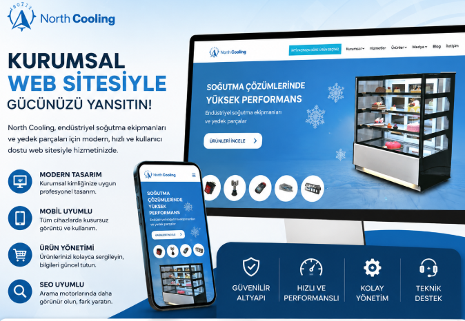 kurumsal web sitesi tasarımı ürün tanıtım