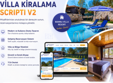 villa kiralama firması web tasarımı