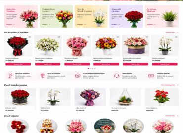 ciçekçi web tasarım hazır eticaret siteleri